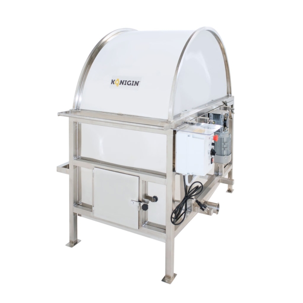 HOR-60-F 60 frames, frame height: 11-18 cm, horizontal honey extractor with frame holder