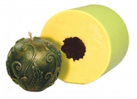 Candle Rustic Fern Ball