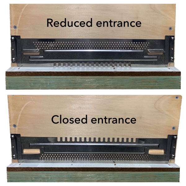 Entrance Closer/Reducer - S/Steel - 10 Frame