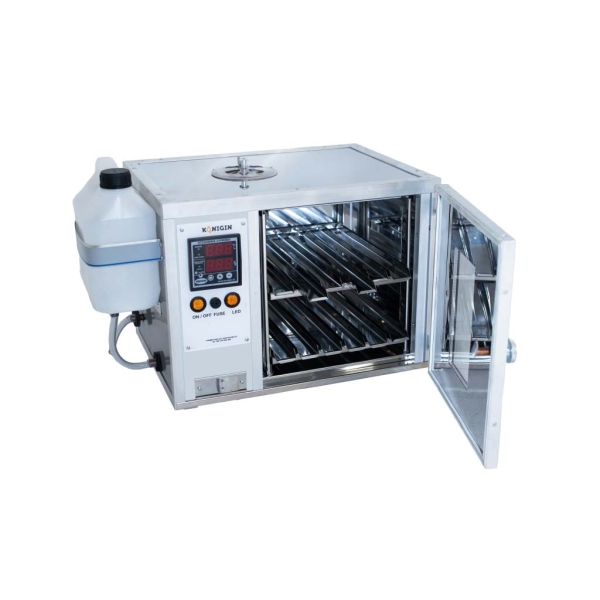 IKI-100 Incubator for 100 queen cells – stainless steel